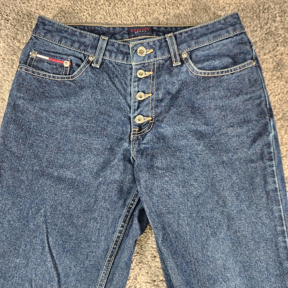 Tommy Hilfiger Blue Boot Cut Jeans - Picture 2 of 15